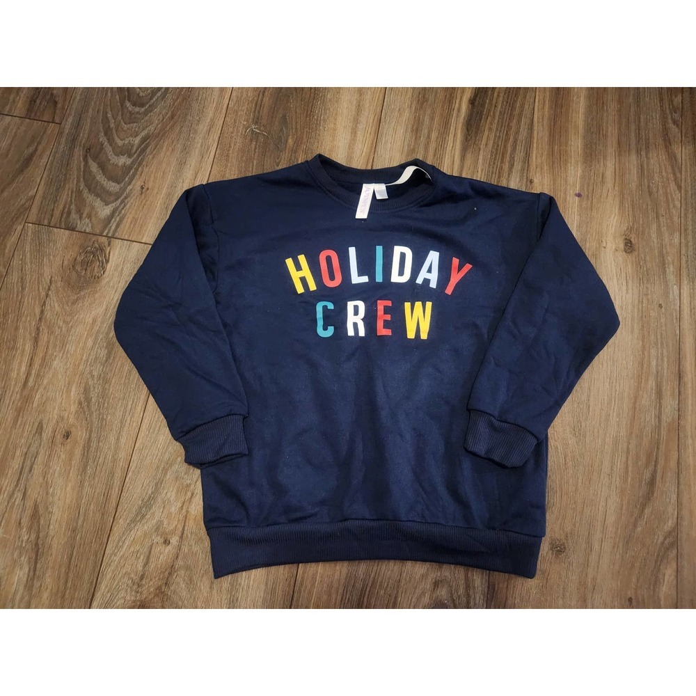 Holiday Crew‎ Multi Color Sweatshirt